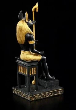 Ägyptischer Gott Anubis Auf Thron -Figurenmodell Geschäft 1073 3 anubis figur 3 1280x1280