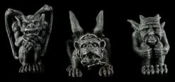 Mini Gargoyle Figuren - 3er Set -Figurenmodell Geschäft 11818 1 gargoyle figuren 1 1280x1280