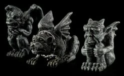 Mini Gargoyle Figuren - 3er Set -Figurenmodell Geschäft 11818 2 gargoyle figuren 2 1280x1280