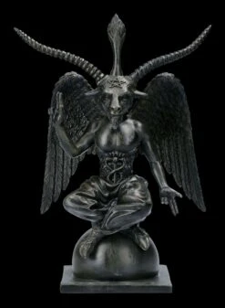 Baphomet Figur Schwarz