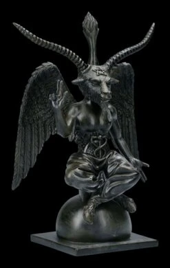 Baphomet Figur Schwarz -Figurenmodell Geschäft 2D 360 Grad ML4929 6 1280x1280