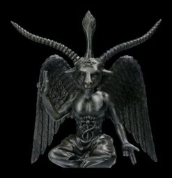 Baphomet Figur Schwarz -Figurenmodell Geschäft 2D 360 Grad ML4929 7 1280x1280