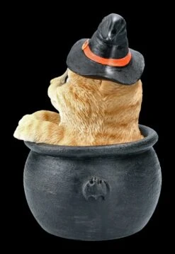 Tabby Hexen-Katze In Kessel -Figurenmodell Geschäft 2D AMI 138003 Tabby Hexen Katze in Kessel 4S9FfAGxOHrUCE 1280x1280