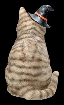 Graue Hexen-Katze Mit Zauberhut 12 Graue Hexen-Katze Mit Zauberhut -Figurenmodell Geschäft 2D AMI 13805 Graue Hexen Katze mit Zauberhut 3 1280x1280