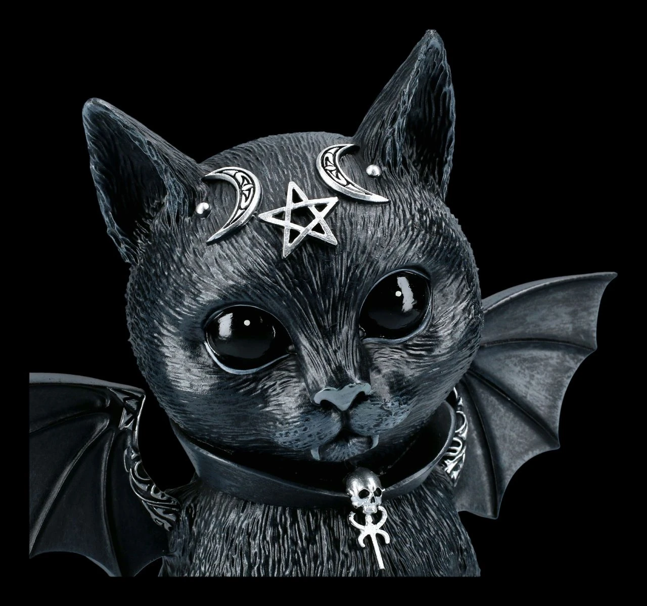 NEMESIS NOW Okkulte Katzenfigur Mit Flügeln - Malpuss Groß 10 NEMESIS NOW Okkulte Katzenfigur Mit Flügeln - Malpuss Groß – Bild 8