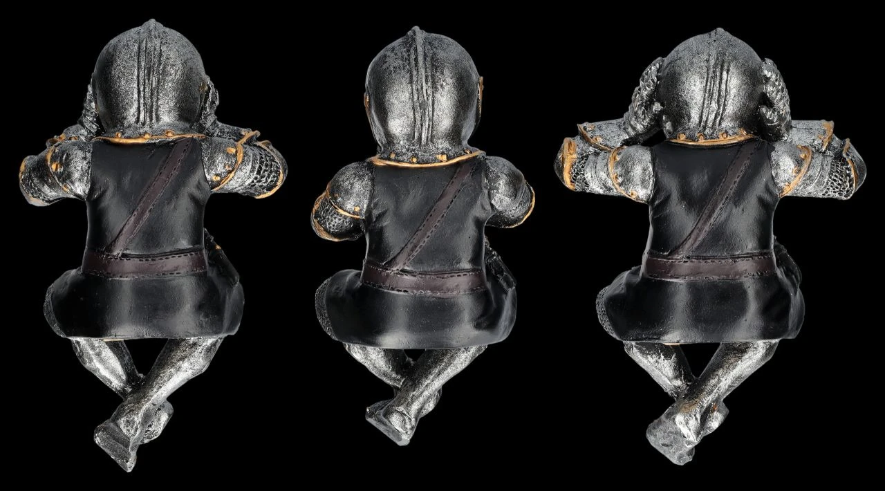 Ritter Figuren Kantenhocker - Nichts Böses 7 Ritter Figuren Kantenhocker - Nichts Böses – Bild 5