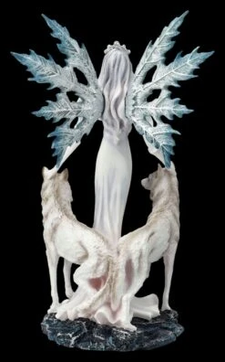 Elfen Figur - Maylea Mit Weißen Wölfen -Figurenmodell Geschäft 2D Ersatzbilder FS18184 3 1280x1280