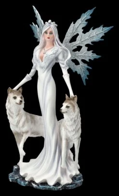 Elfen Figur - Maylea Mit Weißen Wölfen -Figurenmodell Geschäft 2D Ersatzbilder FS18184 6 1280x1280