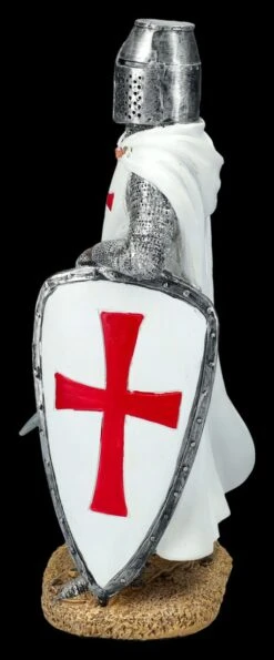 Tempelritter Figur Mit Wappenschild -Figurenmodell Geschäft 2D Ersatzbilder KS4587 2 1280x1280