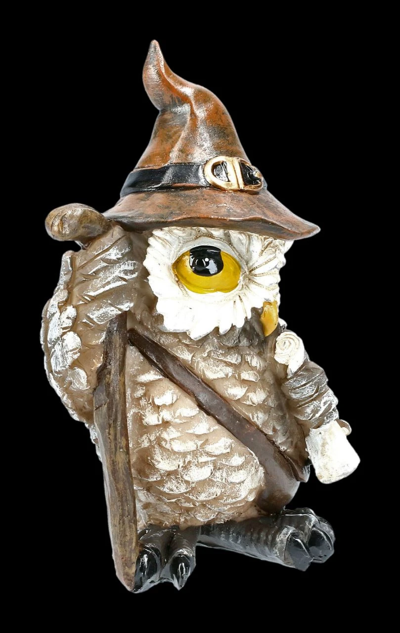 Eulen Figuren 2er Set - Zauberer 9 Eulen Figuren 2er Set - Zauberer – Bild 7