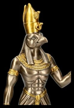 Ägyptische Krieger Figur - Horus - Bronziert -Figurenmodell Geschäft 2D FS12913 Aegyptische Krieger Figur Horus Bronziert 3 1280x1280