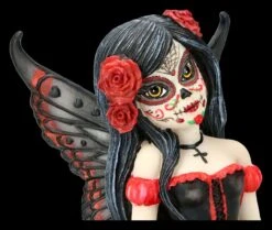 NEMESIS NOW Elfen Figur Rosalia - Sugar Skull Fairy -Figurenmodell Geschäft 2D FS13653 Elfen Figur Rosalia Sugar Skull Fairy 2 1280x1280
