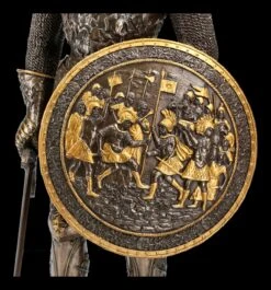 Ritter Figur - Mit Rundschild Und Schwert -Figurenmodell Geschäft 2D FS13996 Ritter Figur Mit Rundschild und Schwert 3 1280x1280