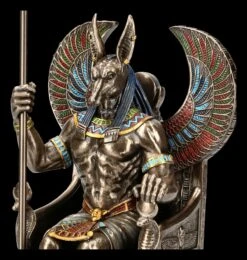 Anubis Figur Sitzend Auf Thron -Figurenmodell Geschäft 2D FS16155 Anubis Figur sitzend auf Thron 2 1280x1280