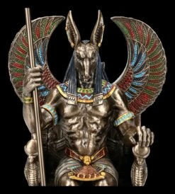Anubis Figur Sitzend Auf Thron -Figurenmodell Geschäft 2D FS16155 Anubis Figur sitzend auf Thron 3 1280x1280