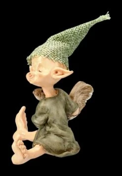 Pixie Kobold Figur Mit Eichhörnchen -Figurenmodell Geschäft 2D FS17355 Ersatzbilder Pixie 814 3593 21L5aiB5fSDChc 1280x1280