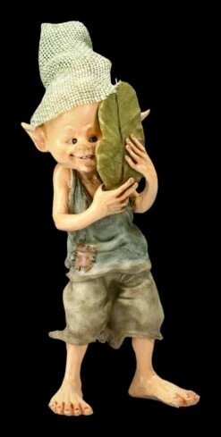 Pixie Kobold Figur Versteckt Sich Hinter Blatt -Figurenmodell Geschäft 2D FS17356 Ersatzbilder Pixie 814 3594 6 1280x1280