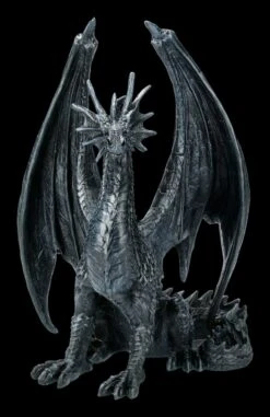 Schwarze Drachen Figur - Black Wing 12 Schwarze Drachen Figur - Black Wing -Figurenmodell Geschäft 2D FS19688 Schwarze Drachen Figur Black Wing 1 1280x1280