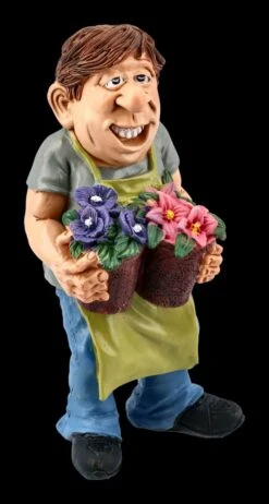 Funny Jobs Figur - Gärtner Mit Blumen -Figurenmodell Geschäft 2D FS20494 Funny Jobs Figur Gaertner mit Blumen 2 1280x1280