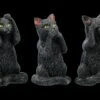 Schwarze Katzen Figuren - Nichts Böses - Felines 2 Schwarze Katzen Figuren - Nichts Böses - Felines -Figurenmodell Geschäft 2D FS20635 Schwarze Katzen Figuren Nichts Boeses Felines 5 1280x1280