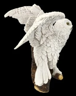 Wandrelief - Schneeeule Auf Ast Sitzend 8 Wandrelief - Schneeeule Auf Ast Sitzend -Figurenmodell Geschäft 2D FS20799 Wandrelief Schneeeule auf Ast sitzend 2 1280x1280