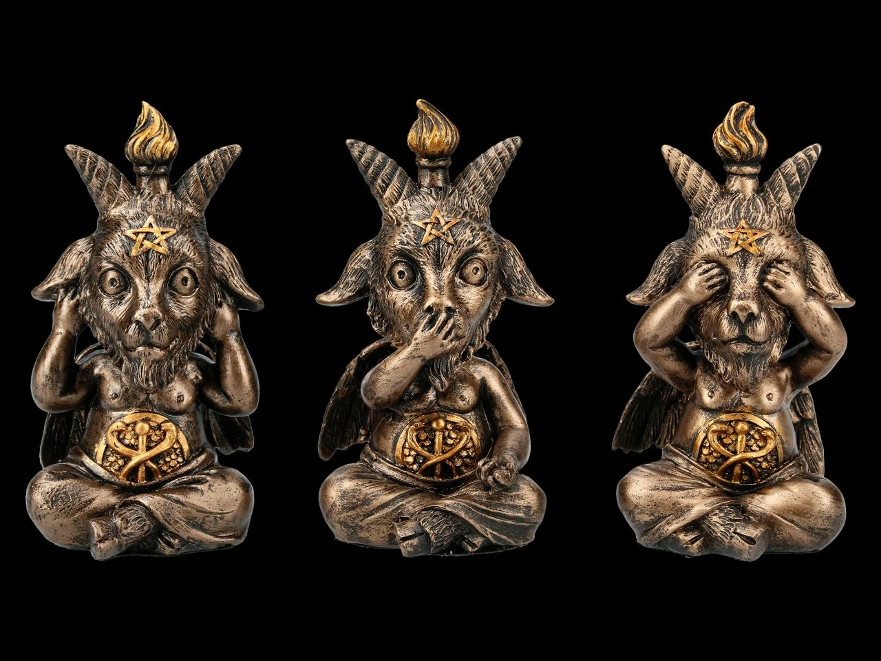 Baphomet Figuren - Nichts Böses 4 Baphomet Figuren - Nichts Böses – Bild 2