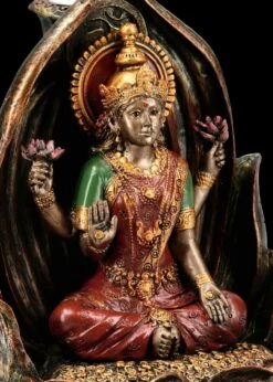Backflow Räucherkegelhalter - Lakshmi -Figurenmodell Geschäft 2D FS21060 Backflow Raeucherkegelhalter Lakshmi 9 1280x1280