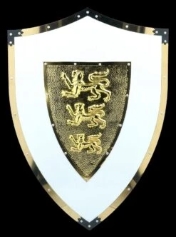 Ritter Schild - Drei Löwen Wappen