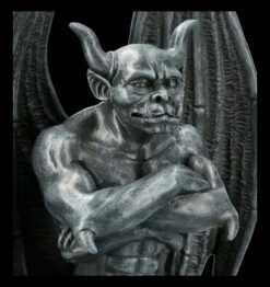 Gargoyle Figur - Der Beschützer -Figurenmodell Geschäft 2D FS21625 Gargoyle Figur Sitzend mit verschraenkten Armen 4 1280x1280