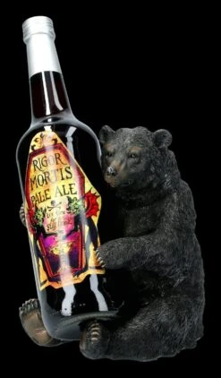 Flaschenhalter - Schwarzbär