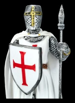 Ritter Figur - Templer Mit Speer Und Schild -Figurenmodell Geschäft 2D FS21726 Ritter Figur Templer mit Speer und Schild 3 1280x1280