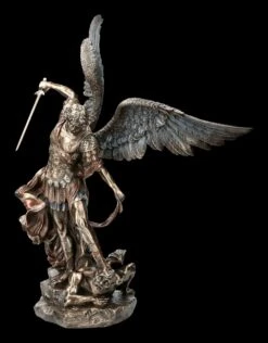 Große Erzengel Michael Figur - Bronziert 11 Große Erzengel Michael Figur - Bronziert -Figurenmodell Geschäft 2D FS21862 Grosse Erzengel Michael Figur bronziert 1 1280x1280