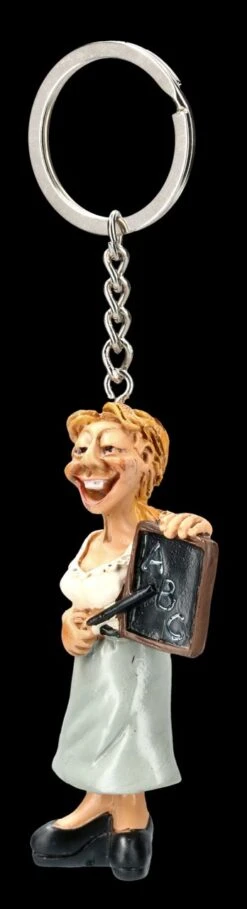 Funny Job Schlüsselanhänger - Lehrerin -Figurenmodell Geschäft 2D FS21940 Funny Job Schluesselanhaenger Lehrerin 2 1280x1280
