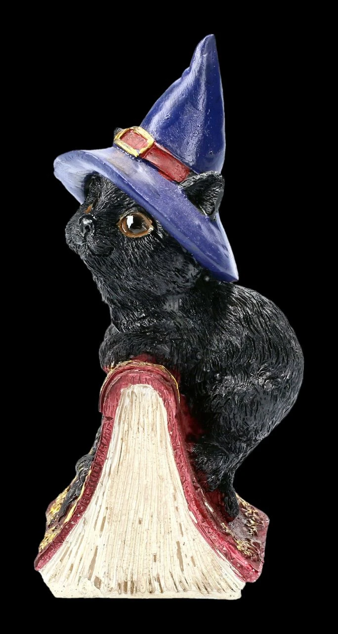 Kleine Hexenkatzen Figur - Hocus 4 Kleine Hexenkatzen Figur - Hocus – Bild 2