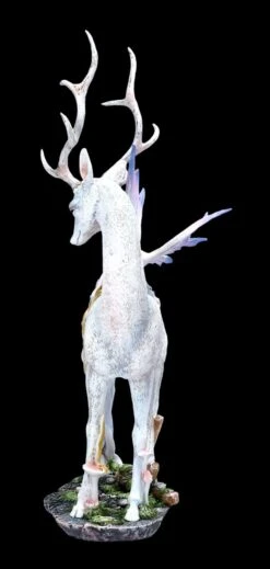 Elfen Figur Schläft Auf Weißem Hirsch -Figurenmodell Geschäft 2D FS22396 Elfen Figur Schl ft auf weissem Hirsch 5 1280x1280