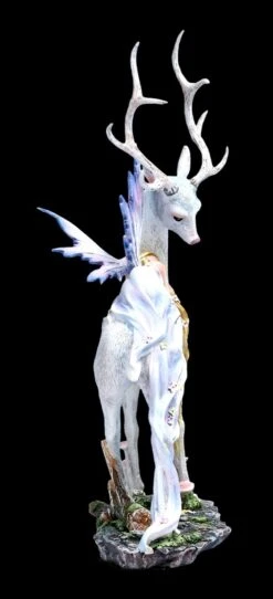 Elfen Figur Schläft Auf Weißem Hirsch -Figurenmodell Geschäft 2D FS22396 Elfen Figur Schl ft auf weissem Hirsch 7 1280x1280