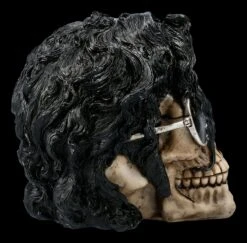 Totenkopf Figur Mit Brille - Bad -Figurenmodell Geschäft 2D FS22472 Totenkopf Figur mit Brille Bad 5 1280x1280