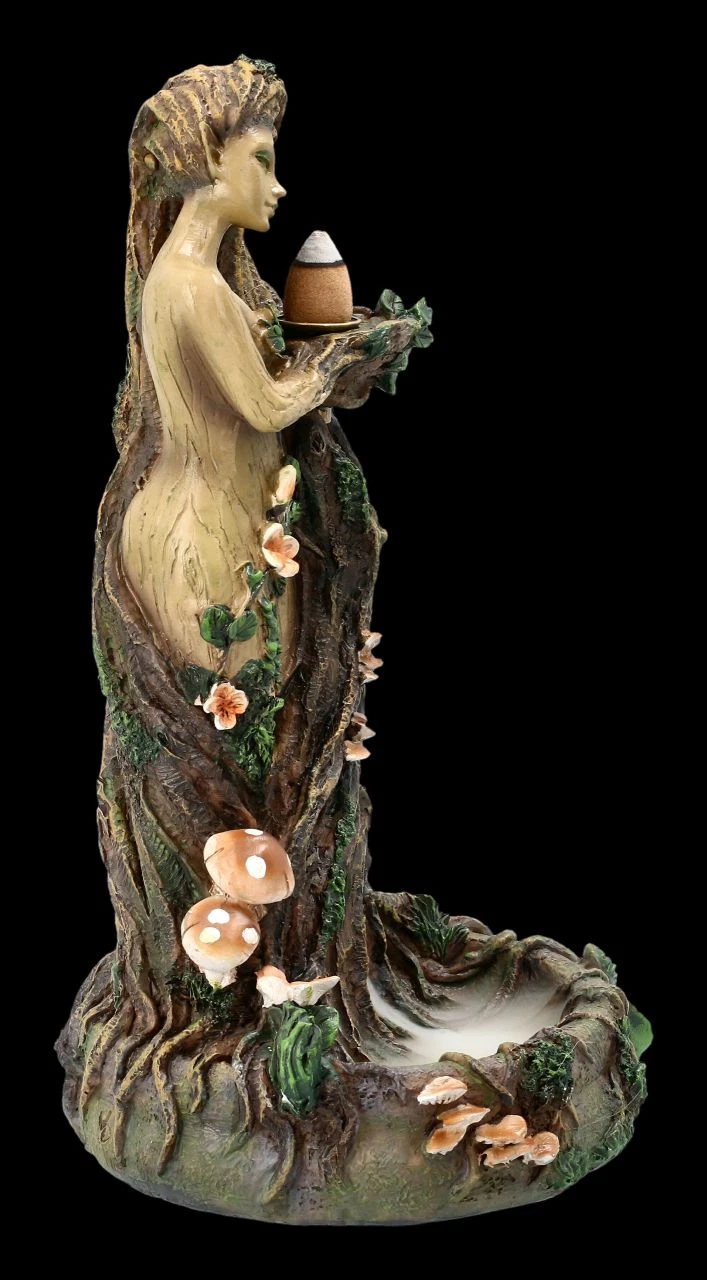 Backflow Räucherhalter - Mutter Erde 8 Backflow Räucherhalter - Mutter Erde – Bild 6