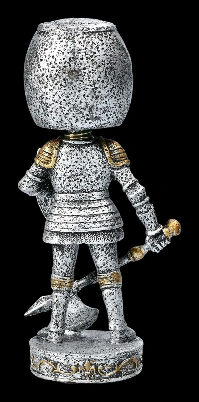 Wackelkopf-Figur - Ritter Mit Axt 7 Wackelkopf-Figur - Ritter Mit Axt – Bild 5