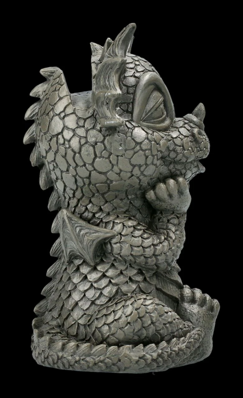 Drachenfigur Brillenhalter - Nachdenklich 7 Drachenfigur Brillenhalter - Nachdenklich – Bild 5