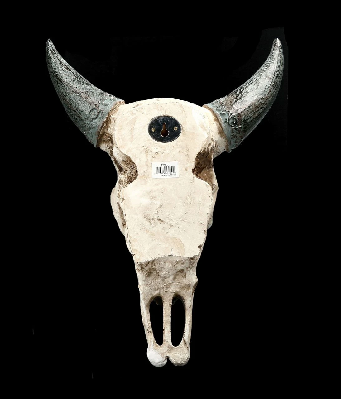 Wandrelief - Bison Totenkopf Mit Verzierung 6 Wandrelief - Bison Totenkopf Mit Verzierung – Bild 4