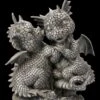 Gartenfigur - Drachen Liebespaar Küsschen -Figurenmodell Geschäft 2D FS22666 Gartenfigur Drachen Liebespaar Kuesschen 1 1280x1280