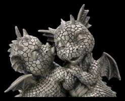 Gartenfigur - Drachen Liebespaar Küsschen -Figurenmodell Geschäft 2D FS22666 Gartenfigur Drachen Liebespaar Kuesschen 7 1280x1280