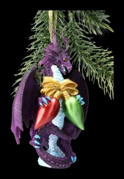 Christbaumschmuck - Weihnachts-Drache Lichterkette
