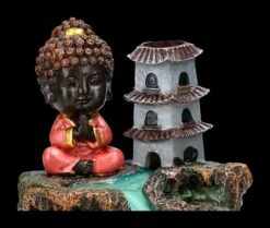 Backflow Räucherkegelhalter - Buddha Zen Tempel -Figurenmodell Geschäft 2D FS22769 Backflow Raeucherhalter Zen Tempel 15 1280x1280