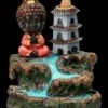 Backflow Räucherkegelhalter - Buddha Zen Tempel -Figurenmodell Geschäft 2D FS22769 Backflow Raeucherhalter Zen Tempel 2 1280x1280
