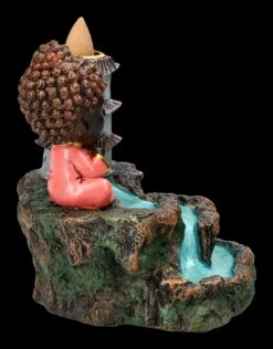 Backflow Räucherkegelhalter - Buddha Zen Tempel -Figurenmodell Geschäft 2D FS22769 Backflow Raeucherhalter Zen Tempel 6 1280x1280