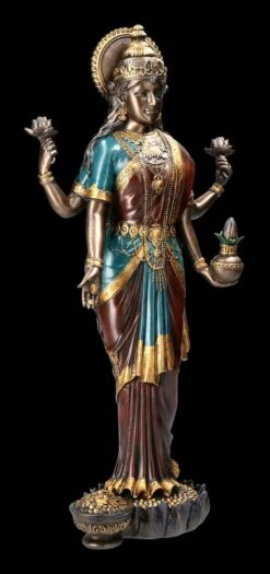 Lakshmi Figur Groß - Göttin Des Glücks & Liebe -Figurenmodell Geschäft 2D FS22787 Lakshmi Figur gross Goettin des Gluecks Liebe 9 1280x1280
