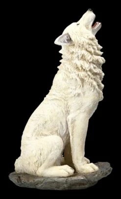 Wolf Figur Groß - Weiß Heulend -Figurenmodell Geschäft 2D FS22820 Wolf Figur gross weiss heulend 11 1280x1280