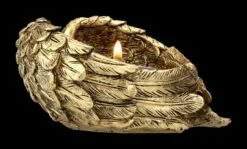 Teelichthalter - Engelsflügel Goldfarben 15 Teelichthalter - Engelsflügel Goldfarben -Figurenmodell Geschäft 2D FS22920 Teelichthalter Engelsflugel goldfarben 12 1280x1280